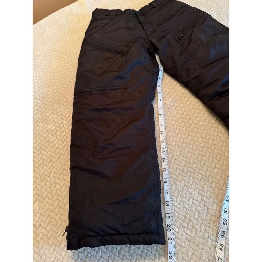 Old Navy Kids Black Insulated‎ Snow Pants Winter Ski Trousers Size M 8